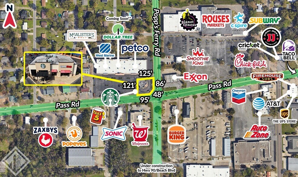 2404 Pass Rd, Biloxi, MS à louer - Photo de l’immeuble – Image 2 sur 10