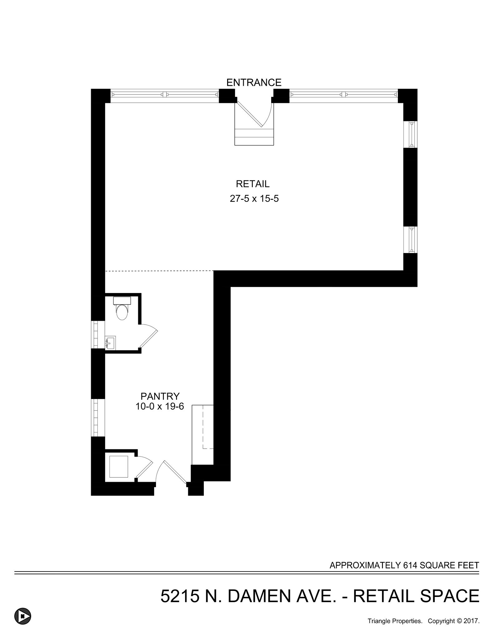 5215 N Damen Ave, Chicago, IL à vendre Plan de site– Image 1 sur 1