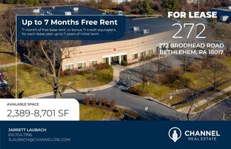 Plus de détails pour 272 Brodhead Rd, Bethlehem, PA - Bureau à louer