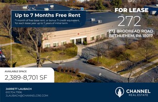 Plus de détails pour 272 Brodhead Rd, Bethlehem, PA - Local d'activités à louer