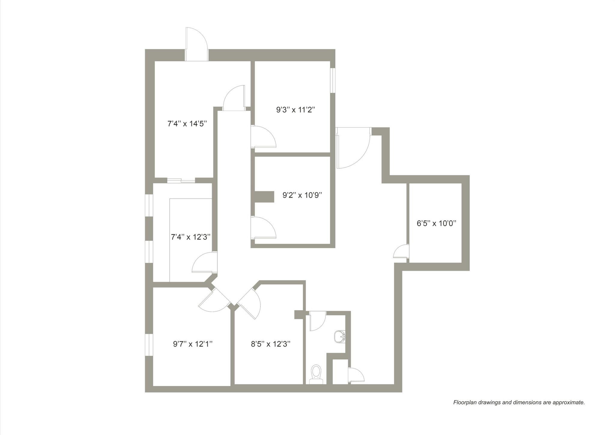 2010 Seagirt Blvd, Far Rockaway, NY à louer Plan d’étage– Image 1 sur 2