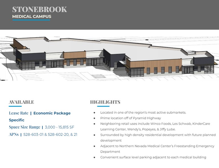 7999 Tierra Del Sol Pkwy, Sparks, NV à louer - Photo de l’immeuble – Image 2 sur 4