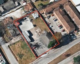 9107 Irvington Blvd, Houston, TX - VUE AÉRIENNE  vue de carte