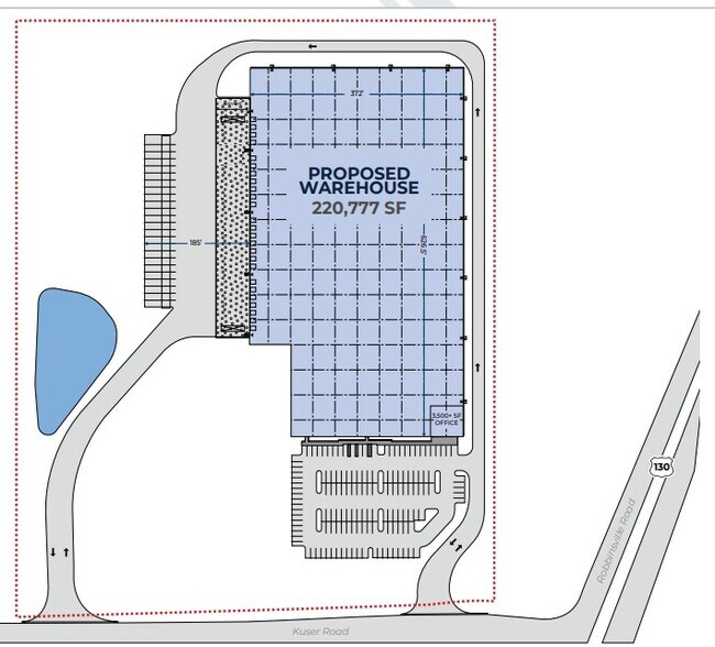 2772 Kuser Rd, Hamilton Township, NJ à louer - Plan d’étage – Image 2 sur 2