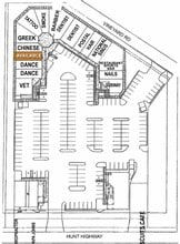 270 E Hunt Hwy, Queen Creek, AZ à louer Plan de site– Image 1 sur 1