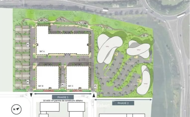 Local d'activités dans Genas à vendre Plan d’étage– Image 1 sur 2