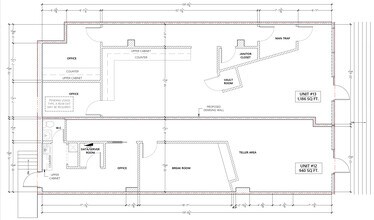 222 16th Ave NE, Calgary, AB à louer Plan d’étage– Image 2 sur 2