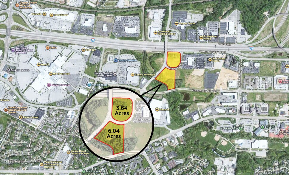 Veterans Memorial, Saint Peters, MO à vendre - Photo principale – Image 1 sur 2
