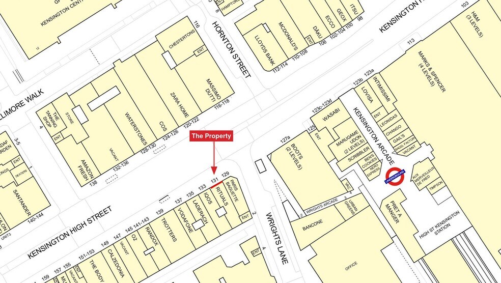 131 Kensington High St, Londres à vendre - Photo de l’immeuble – Image 2 sur 6