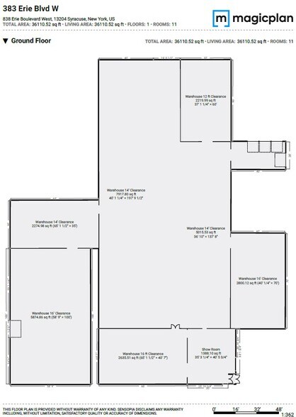 838 Erie Blvd W, Syracuse, NY à vendre - Plan d’étage – Image 2 sur 2