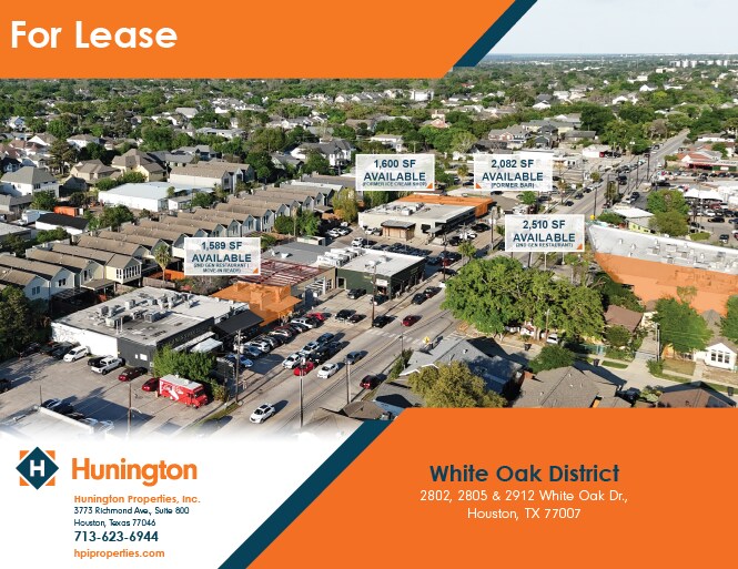 2802 White Oak Dr, Houston, TX à louer - Photo de l’immeuble – Image 1 sur 1