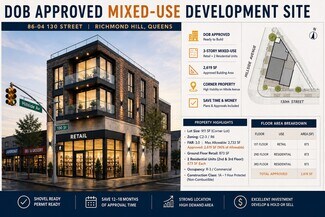 Plus de détails pour 8604 130th St, Richmond Hill, NY - Terrain à vendre