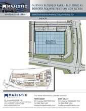 20595 Business Pky, City of Industry, CA à louer Plan de site– Image 1 sur 1