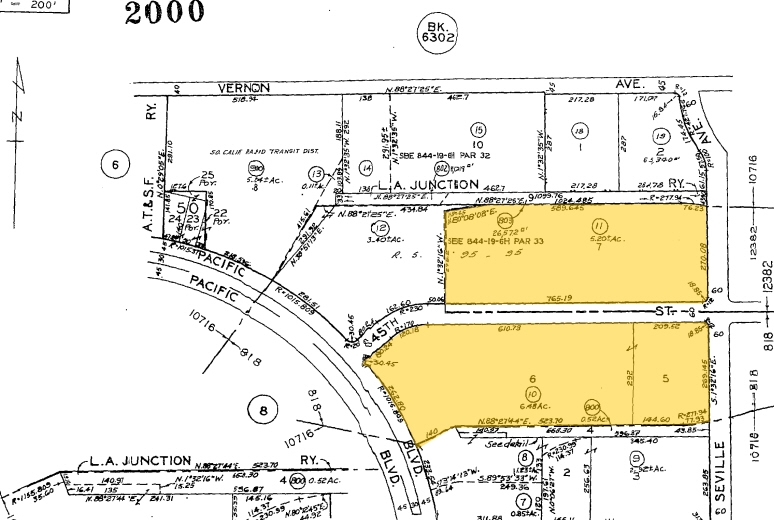 2640 E 45th St, Vernon, CA à louer - Plan cadastral – Image 2 sur 3