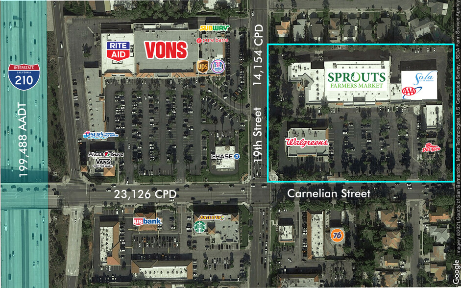 6701 Carnelian St, Rancho Cucamonga, CA à louer - Aérien – Image 2 sur 7