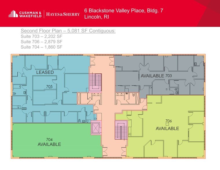 6 Blackstone Valley Pl, Lincoln, RI à louer - Plan de site – Image 1 sur 3