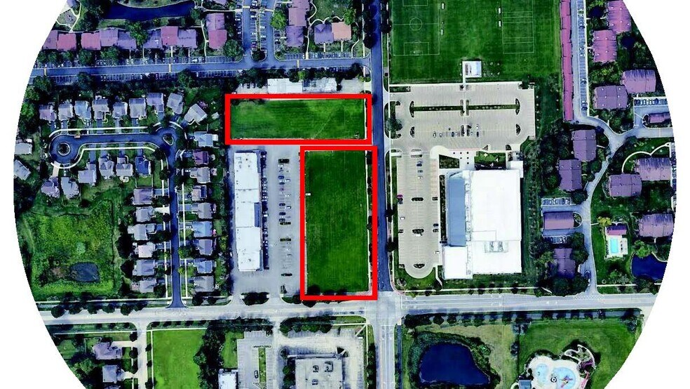 83rd St @ Janes Ave, Woodridge, IL à vendre - Aérien – Image 2 sur 2