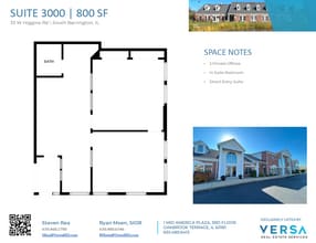 33 W Higgins Rd, South Barrington, IL à louer Plan d’étage– Image 1 sur 1