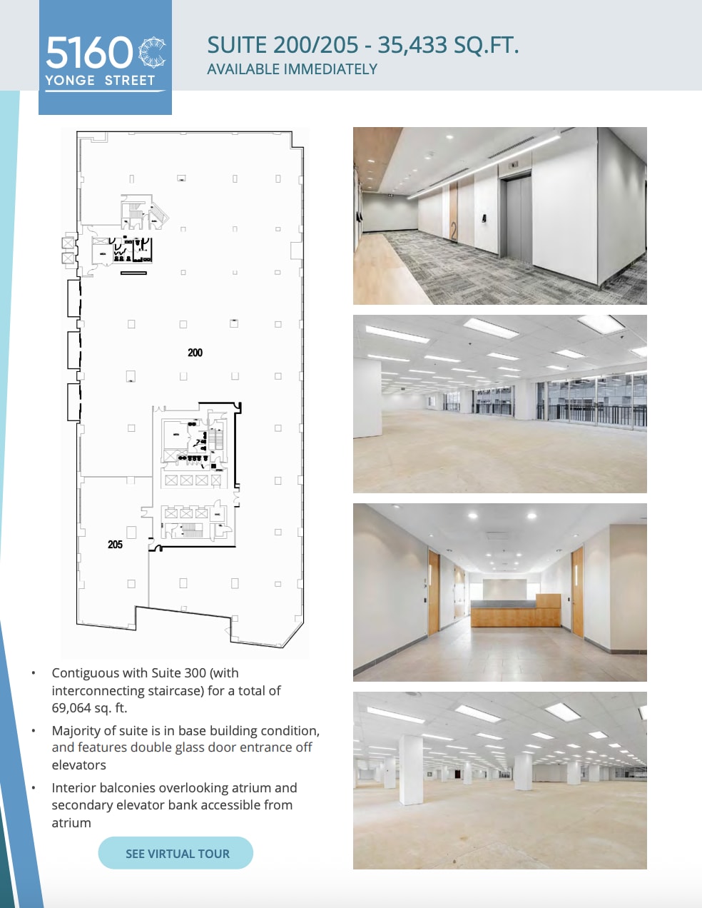5140-5160 Yonge St, Toronto, ON à louer Plan d’étage– Image 1 sur 1