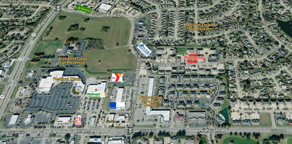 8209 Old Federal, Montgomery, AL à vendre - Aérien – Image 2 sur 3