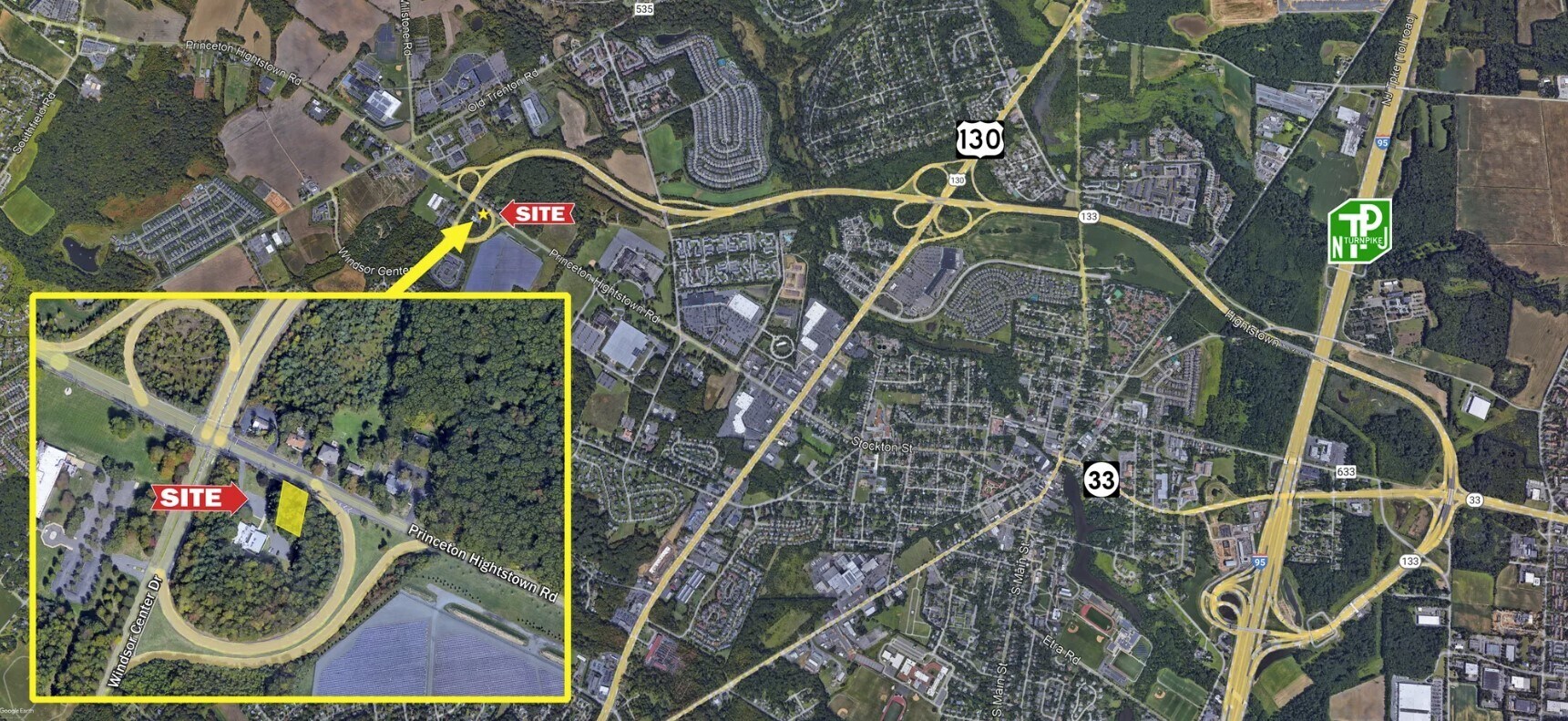245 Princeton Hightstown Rd, East Windsor, NJ à vendre Photo de l’immeuble– Image 1 sur 7