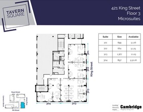 123 N Pitt St, Alexandria, VA à louer Plan d’étage– Image 1 sur 2