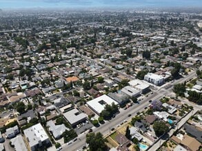 6535 Fulton Ave, Van Nuys, CA - Vue aérienne vue de carte - Image1