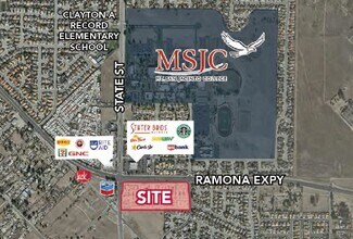 Plus de détails pour SEC W Ramona Expressway at State Street, San Jacinto, CA - Local commercial à louer