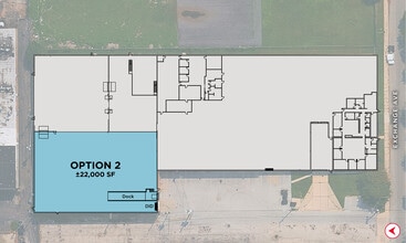 1120 W Exchange Ave, Chicago, IL à louer Plan d’étage– Image 2 sur 4