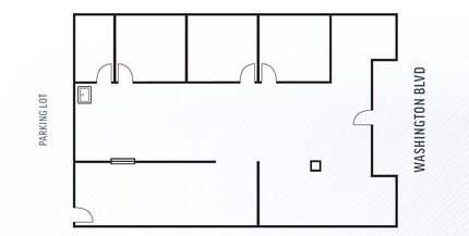 11042-11058 Washington Blvd, Culver City, CA à louer Plan d’étage– Image 1 sur 6