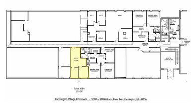 32742-32780 Grand River Ave, Farmington Hills, MI à louer Plan d’étage– Image 1 sur 1