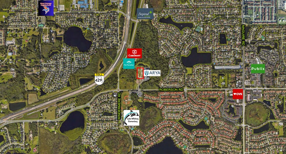 934 Roberson Rd, Ocoee, FL à vendre - Photo de l’immeuble – Image 2 sur 4