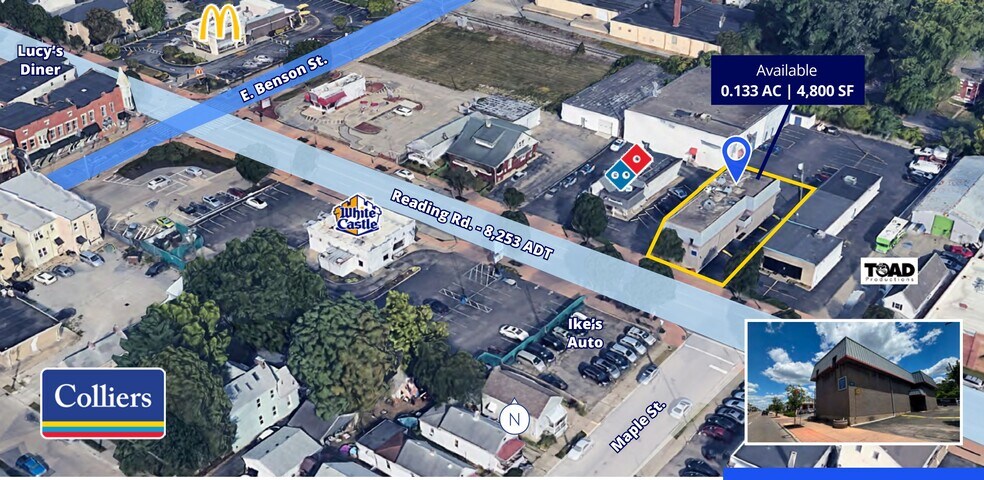 8832 Reading Rd, Cincinnati, OH à vendre - Aérien – Image 3 sur 4