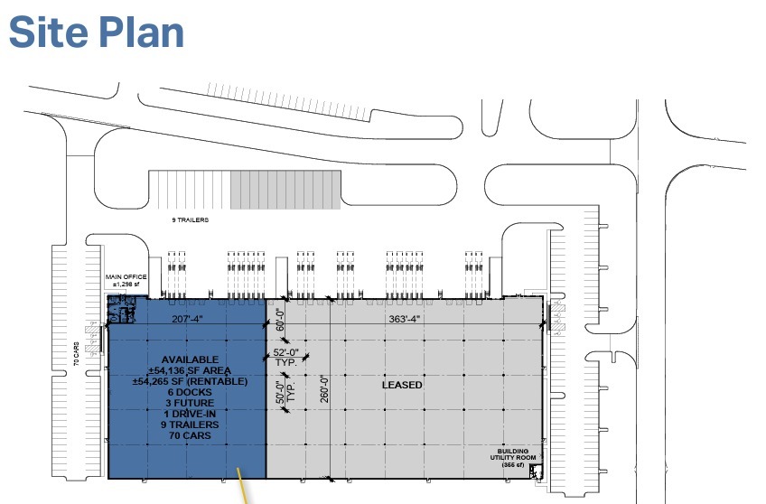 306 Hazelwood Logistics Center Dr, Hazelwood, MO à louer Plan de site– Image 1 sur 1