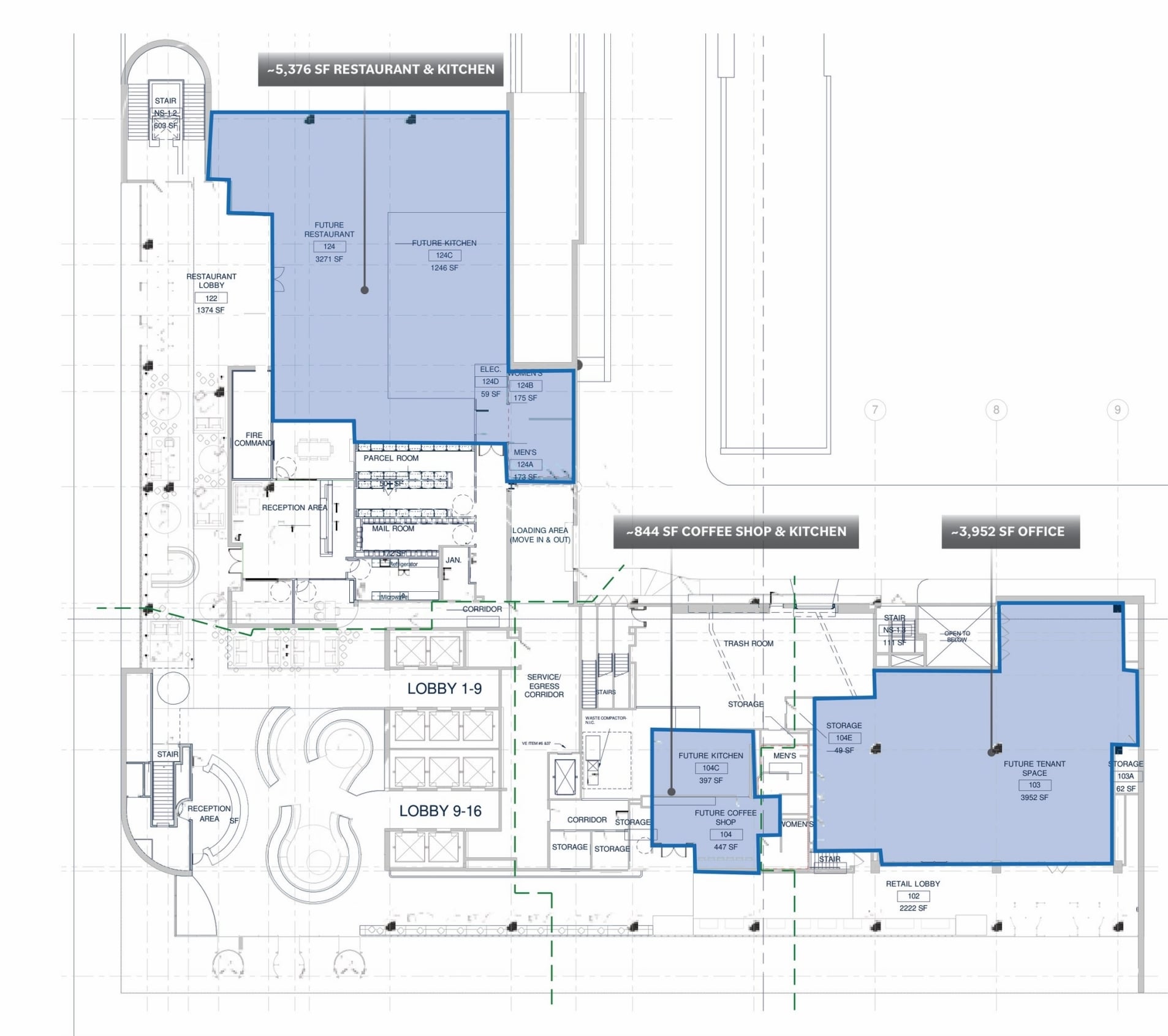 45 Erieview Plz, Cleveland, OH à louer Plan d’étage– Image 1 sur 1