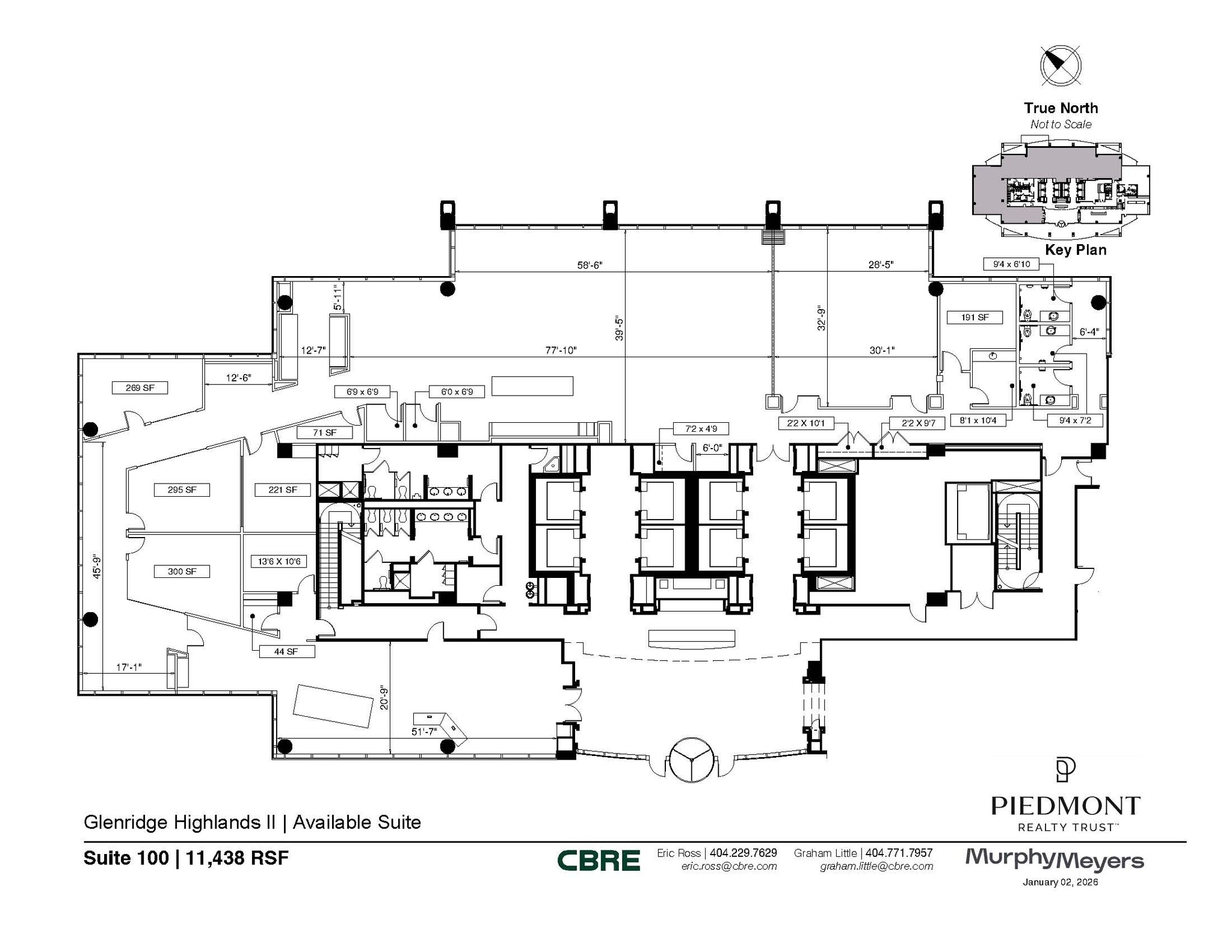 5555 Glenridge Connector, Atlanta, GA à louer Plan d’étage– Image 1 sur 1