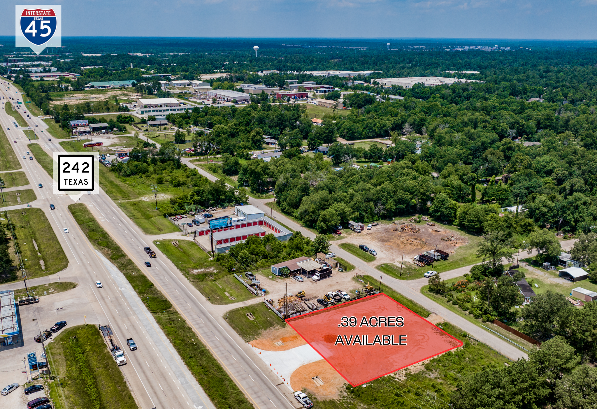 9181 Highway 242, Conroe, TX à louer Aérien– Image 1 sur 8