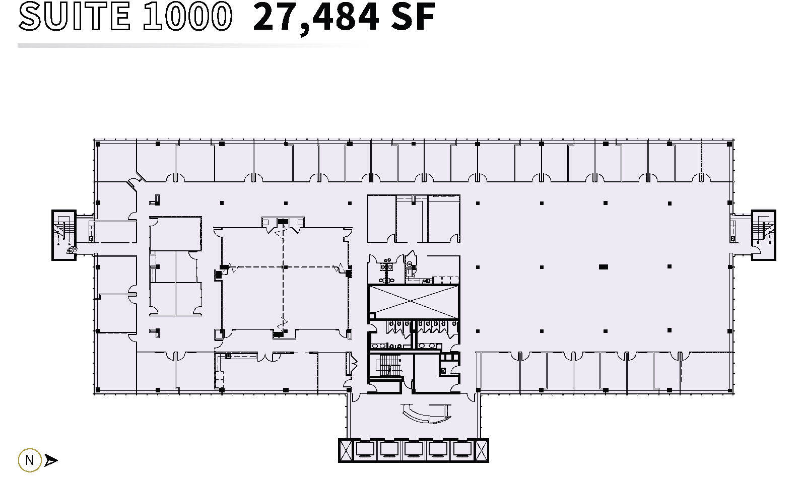 8550 W Bryn Mawr Ave, Chicago, IL à louer Plan d’étage– Image 1 sur 1