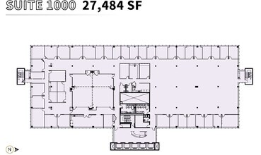 8550 W Bryn Mawr Ave, Chicago, IL à louer Plan d’étage– Image 1 sur 1