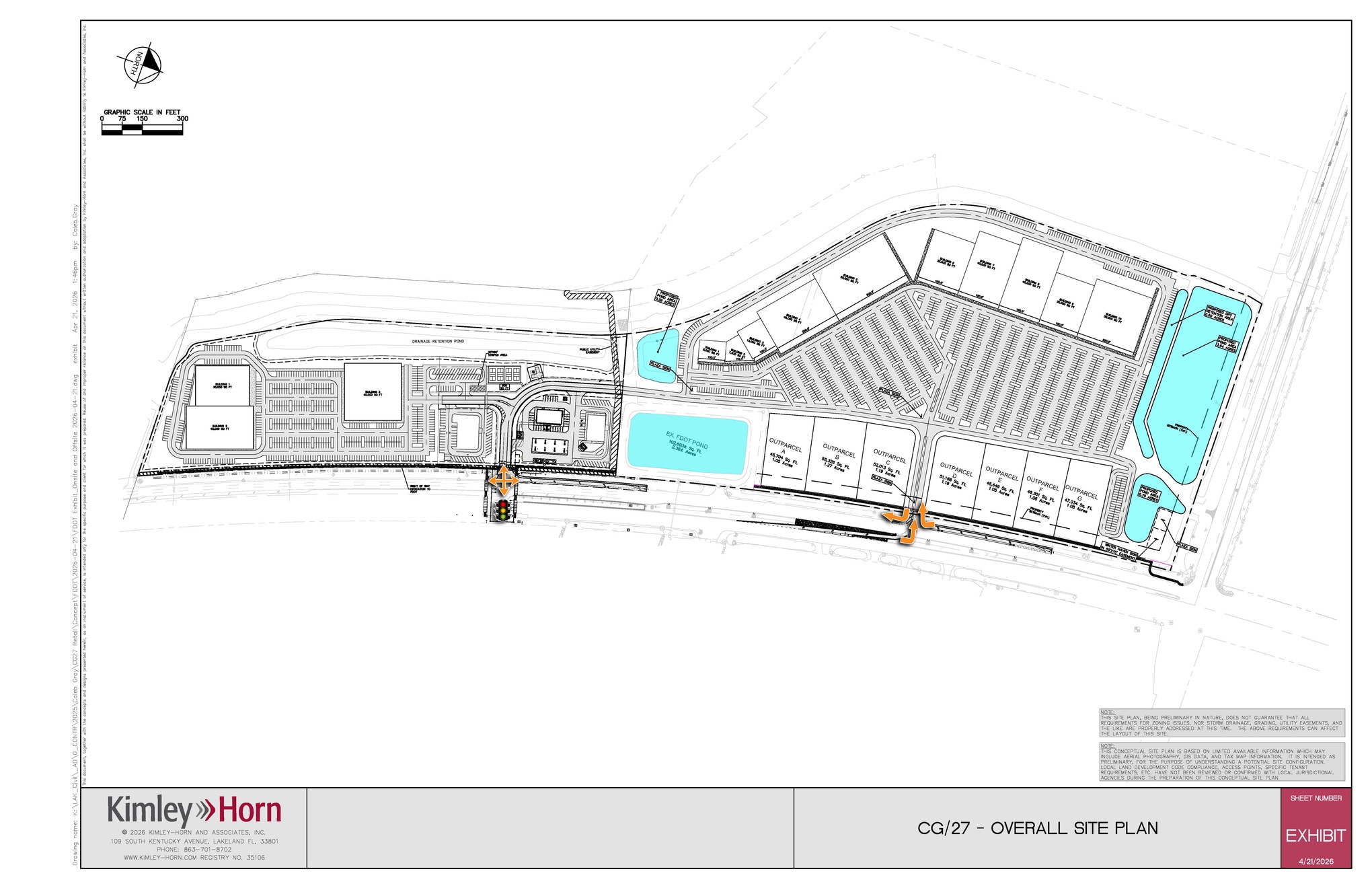 Cypress Gardens Blvd, Lake Wales, FL à louer Plan de site– Image 1 sur 1