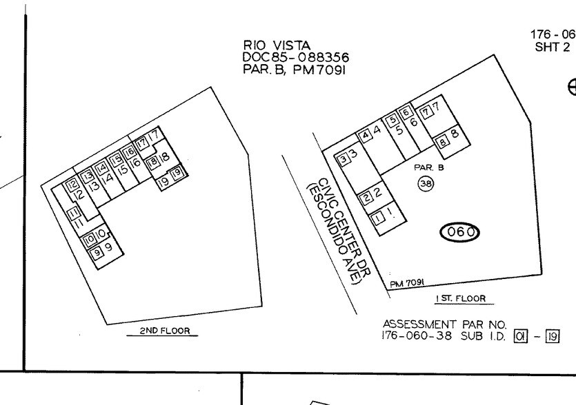 110 Civic Center Dr, Vista, CA à louer - Plan cadastral – Image 3 sur 116