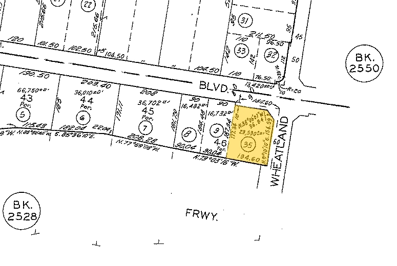 10258-10272 Foothill Blvd,, Lake View Terrace, CA à louer - Plan cadastral – Image 3 sur 12