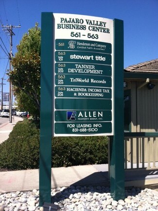 Plus de détails pour 561-563 Auto Center Dr, Watsonville, CA - Bureau à louer