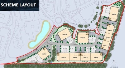 Bartley Way, Hook à louer Plan de site– Image 2 sur 2