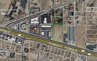 Plus de détails pour 18600 Outer 18 hwy, Apple Valley, CA - Terrain à vendre