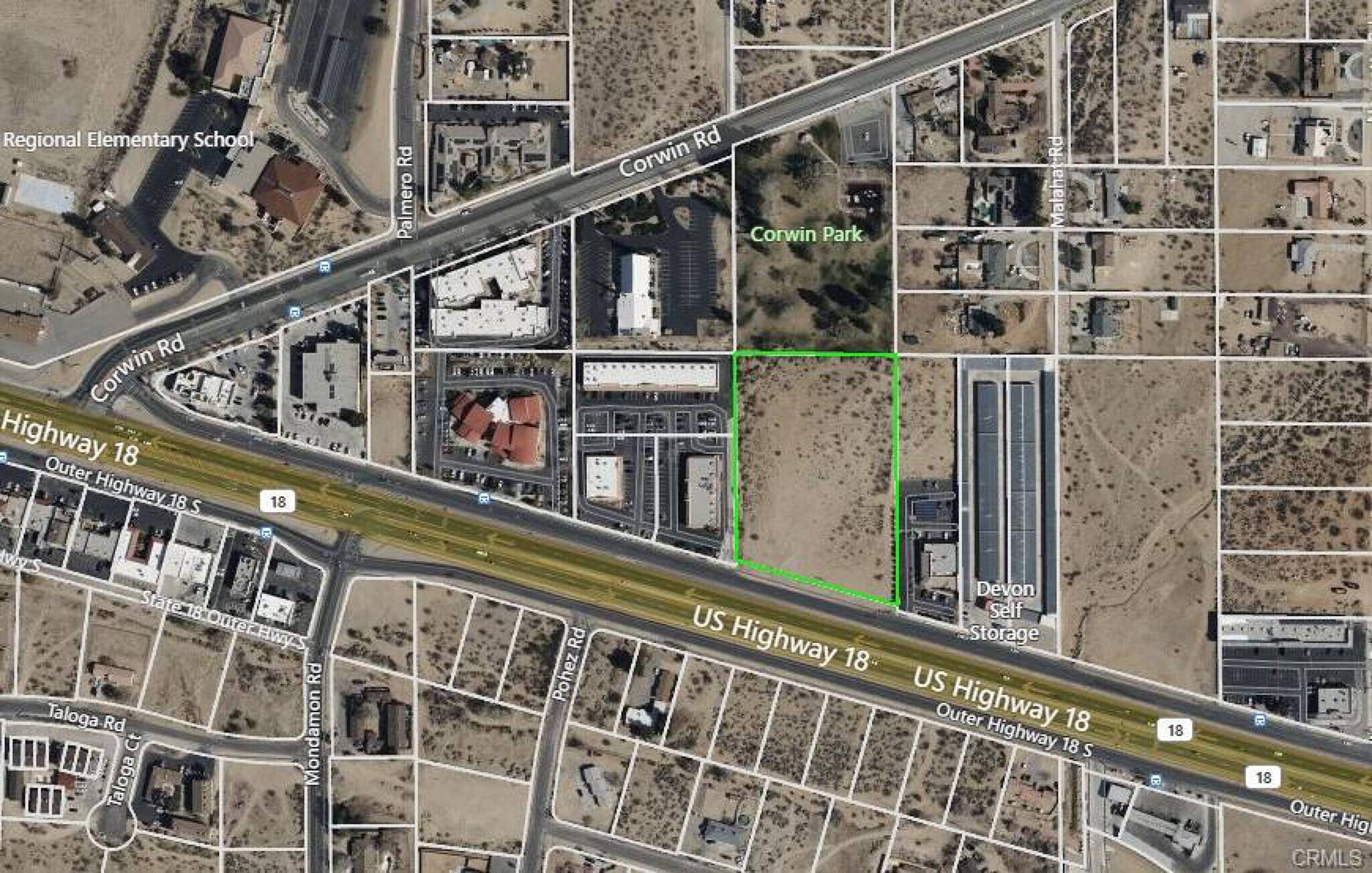 18600 Outer 18 hwy, Apple Valley, CA à vendre Photo principale– Image 1 sur 4
