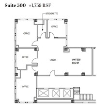 1624 Franklin St, Oakland, CA à louer Plan d’étage– Image 1 sur 1