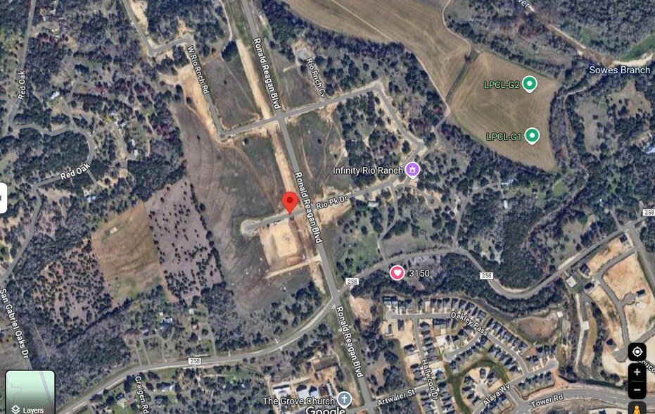 502 Ivory Cv, Liberty Hill, TX à vendre - Aérien – Image 3 sur 6