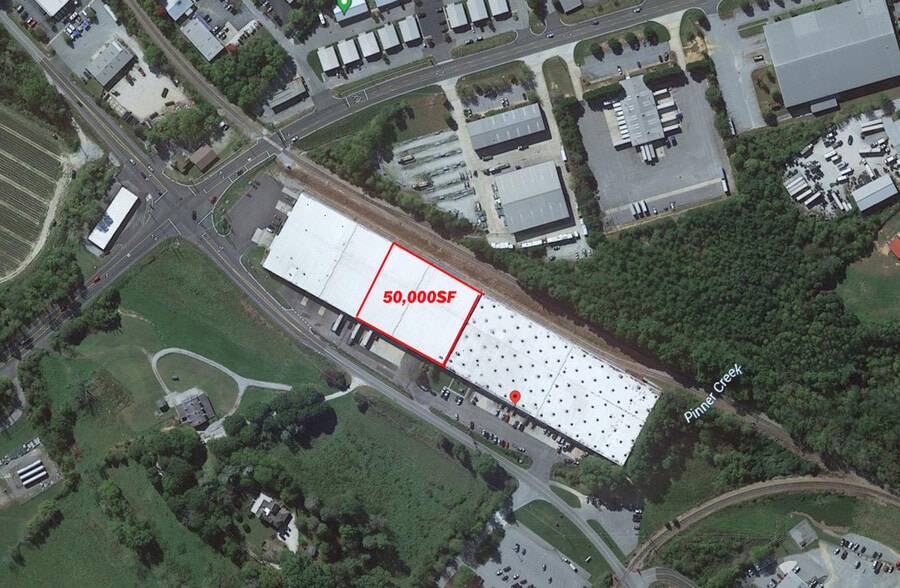 235-269 Cane Creek Rd, Fletcher, NC à louer - Aérien – Image 2 sur 6