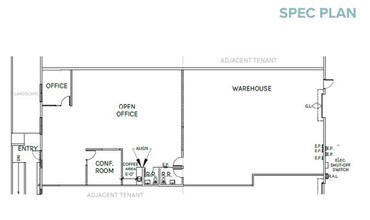 10451-10455 Roselle St, San Diego, CA à louer Plan d’étage– Image 1 sur 3